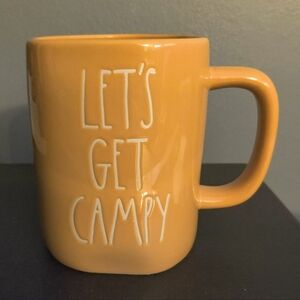 Rae Dunn mug - Let's Get Campy